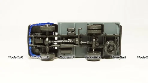 IFA wl50 кузов с тентом, серый, THW, Herpa/КУМ 1:87 