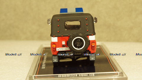 Уаз-3151 Пожарный штабной автомобиль, TruckTyr 1:43