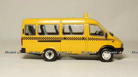 Газ 3221 Газель маршрутное такси, Агат 1:43