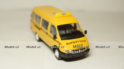 Газ 3221 Газель маршрутное такси, Агат 1:43