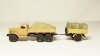 Зис 151 борт с грузом и прицеп с грузом песочный, Herpa 1:87 