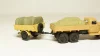 Зис 151 борт с грузом и прицеп с грузом песочный, Herpa 1:87 
