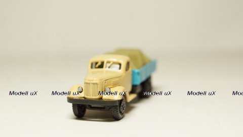 Зил 164 борт с грузом бежево/голубой, Herpa 1:87 