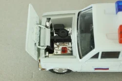Газ-3221 Газель Пожарный автобус 01, Агат 1:43