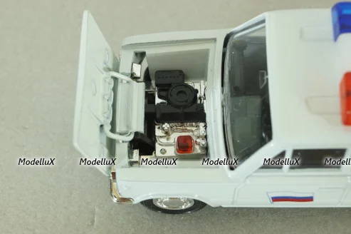 Газ-3221 Газель Пожарный автобус 01, Агат 1:43