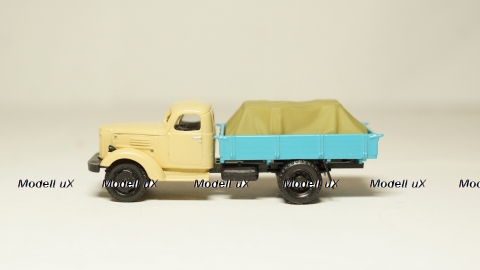 Зил 164 борт с грузом бежево/голубой, Herpa 1:87 