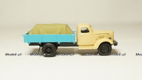 Зил 164 борт с грузом бежево/голубой, Herpa 1:87 