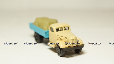 Зил 164 борт с грузом бежево/голубой, Herpa 1:87 