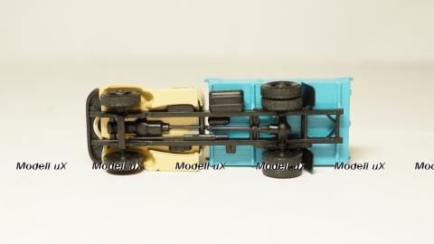 Зил 164 борт с грузом бежево/голубой, Herpa 1:87 