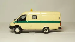 Газ 3221 Газель инкассаторская, Агат 1:43