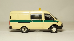 Газ 3221 Газель инкассаторская, Агат 1:43