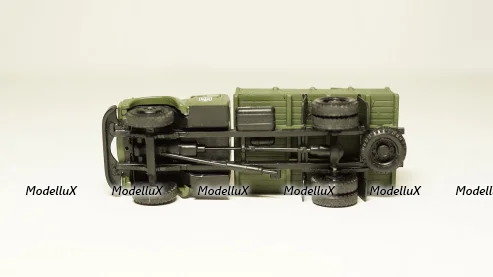 Зил 130 борт с грузом армия Украины хаки, Herpa 1:87 