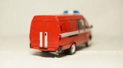 Газ 3221 Газель, пожарная 01, Агат 1:43