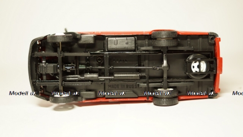 Газ 3221 Газель, пожарная 01, Агат 1:43