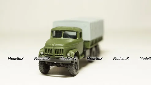 Зил 131 борт с тентом хаки, Herpa 1:87 