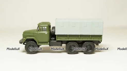 Зил 131 борт с тентом хаки, Herpa 1:87 