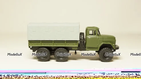 Зил 131 борт с тентом хаки, Herpa 1:87 