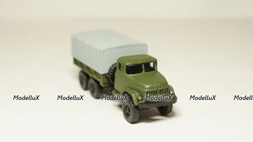 Зил 131 борт с тентом хаки, Herpa 1:87 
