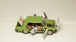 ВАЗ 2172 Priora Хэтчбек белый, 221721, DiP Models 1:43