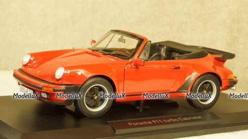 Porsche 911 (930) Turbo Cabriolet, 187664, Norev 1:18