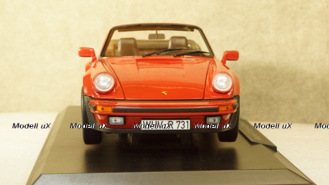 Porsche 911 (930) Turbo Cabriolet, 187664, Norev 1:18