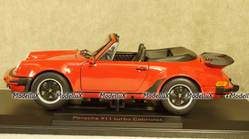 Porsche 911 (930) Turbo Cabriolet, 187664, Norev 1:18