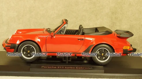 Porsche 911 (930) Turbo Cabriolet, 187664, Norev 1:18