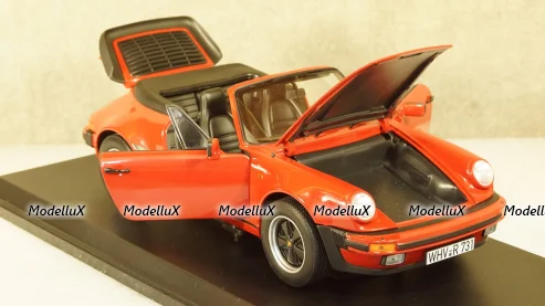 Porsche 911 (930) Turbo Cabriolet, 187664, Norev 1:18