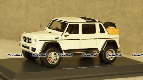 Mercedes Maybach G650 Landaulet белый, Schuco 1:43