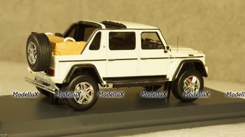 Mercedes Maybach G650 Landaulet белый, Schuco 1:43