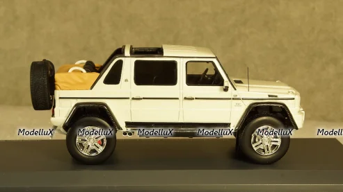 Mercedes Maybach G650 Landaulet белый, Schuco 1:43