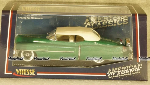 Cadillac Eldorado Convertible 1953 greenmetallic/creme, 36267, Vitesse 1:43