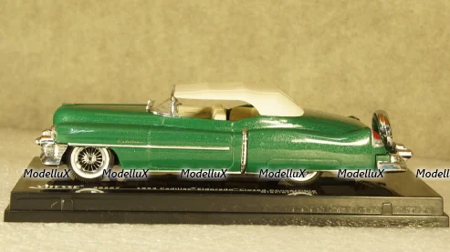 Cadillac Eldorado Convertible 1953 greenmetallic/creme, 36267, Vitesse 1:43
