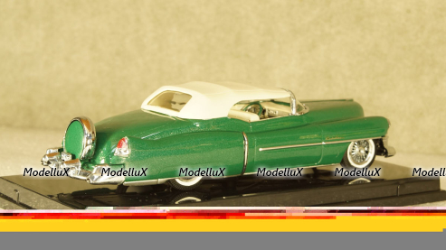 Cadillac Eldorado Convertible 1953 greenmetallic/creme, 36267, Vitesse 1:43