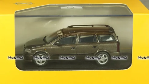 Opel Astra G Caravan brownmetallic, Schuco 1:43