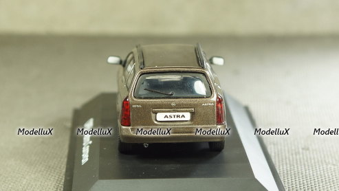 Opel Astra G Caravan brownmetallic, Schuco 1:43