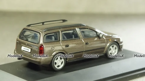 Opel Astra G Caravan brownmetallic, Schuco 1:43