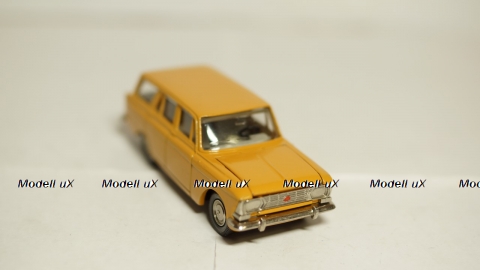 Москвич 427, А4, желтый, 3 зажима 1:43