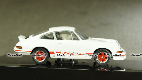 Porsche 911 Carrera RS 2.7 1973 white/red, IXO CLC321N 1:43