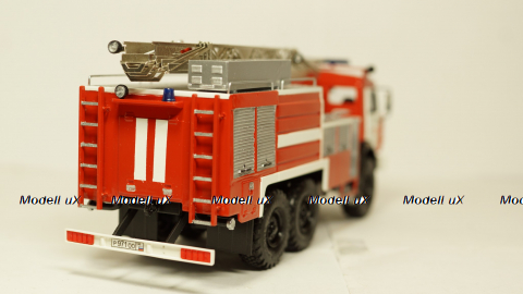 КАМАЗ 43114 АЦЛ 4-40/22 пожарная лестница, Skifavto 1:43