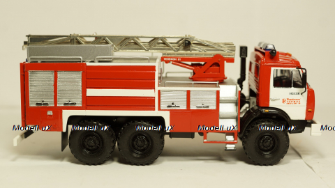 КАМАЗ 43114 АЦЛ 4-40/22 пожарная лестница, Skifavto 1:43