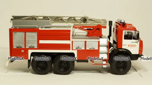 КАМАЗ 43114 АЦЛ 4-40/22 пожарная лестница, Skifavto 1:43