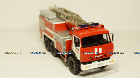 КАМАЗ 43114 АЦЛ 4-40/22 пожарная лестница, Skifavto 1:43
