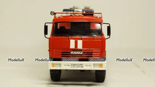 КАМАЗ 43114 АЦЛ 4-40/22 пожарная лестница, Skifavto 1:43