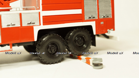 КАМАЗ 43114 АЦЛ 4-40/22 пожарная лестница, Skifavto 1:43