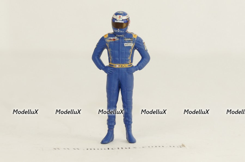 Фигурка пилота Formula 1, Oliver Panis 1997 Prost 
