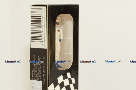 Фигурка пилота Formula 1, Figur R.Barrichello 1997 Stewart