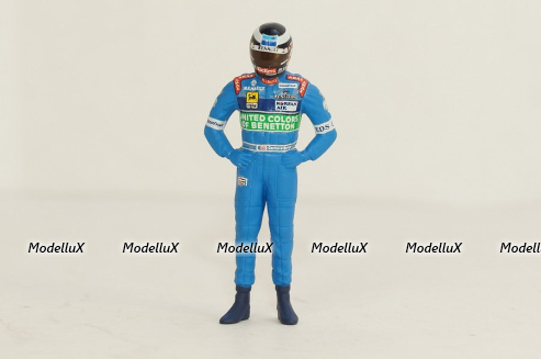 Фигурка пилота Formula 1, Figur Gerhard Berger 1997 Benetton