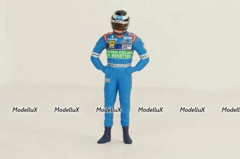 Фигурка пилота Formula 1, Figur Gerhard Berger 1997 Benetton