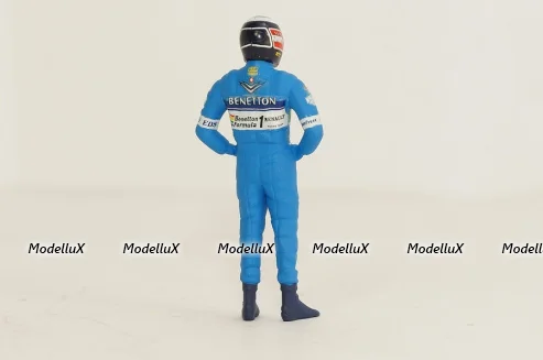 Фигурка пилота Formula 1, Figur Gerhard Berger 1997 Benetton